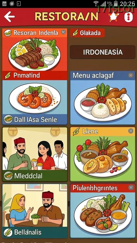Cuplikan layar COLOKSGP — pengaturan akun