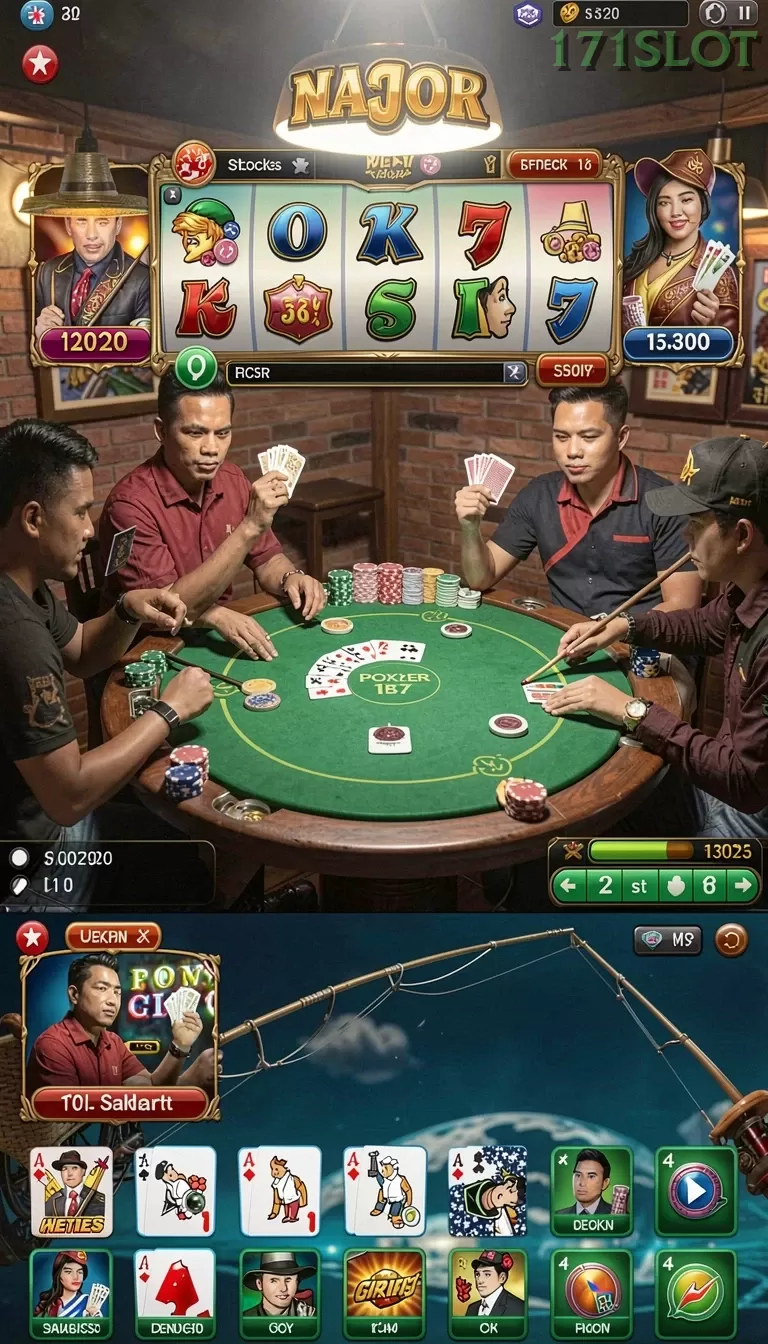 Cuplikan layar COLOKSGP — menu navigasi